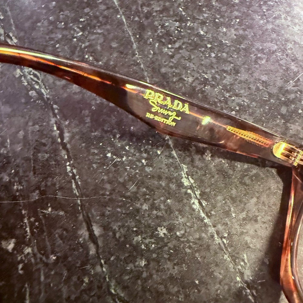 Prada Tortoise Shell Glasses Frames Duo - image 7